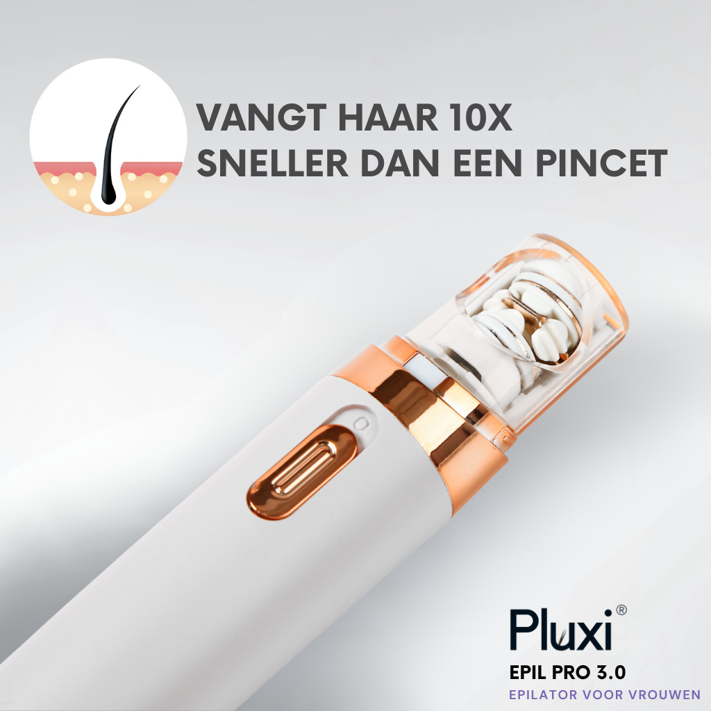 PluxiEpilator™ Snel & Langdurig (KORTING)