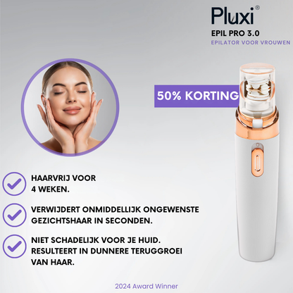 PluxiEpilator™ Snel & Langdurig (KORTING)