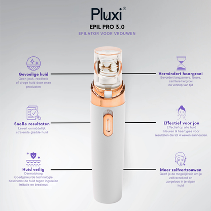 PluxiEpilator™ Snel & Langdurig (KORTING)