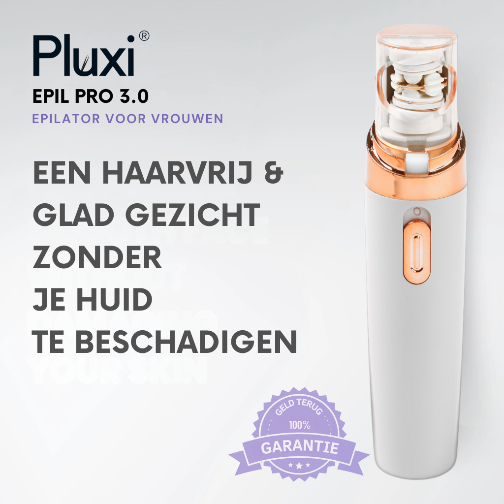 PluxiEpilator™ Snel & Langdurig (KORTING)